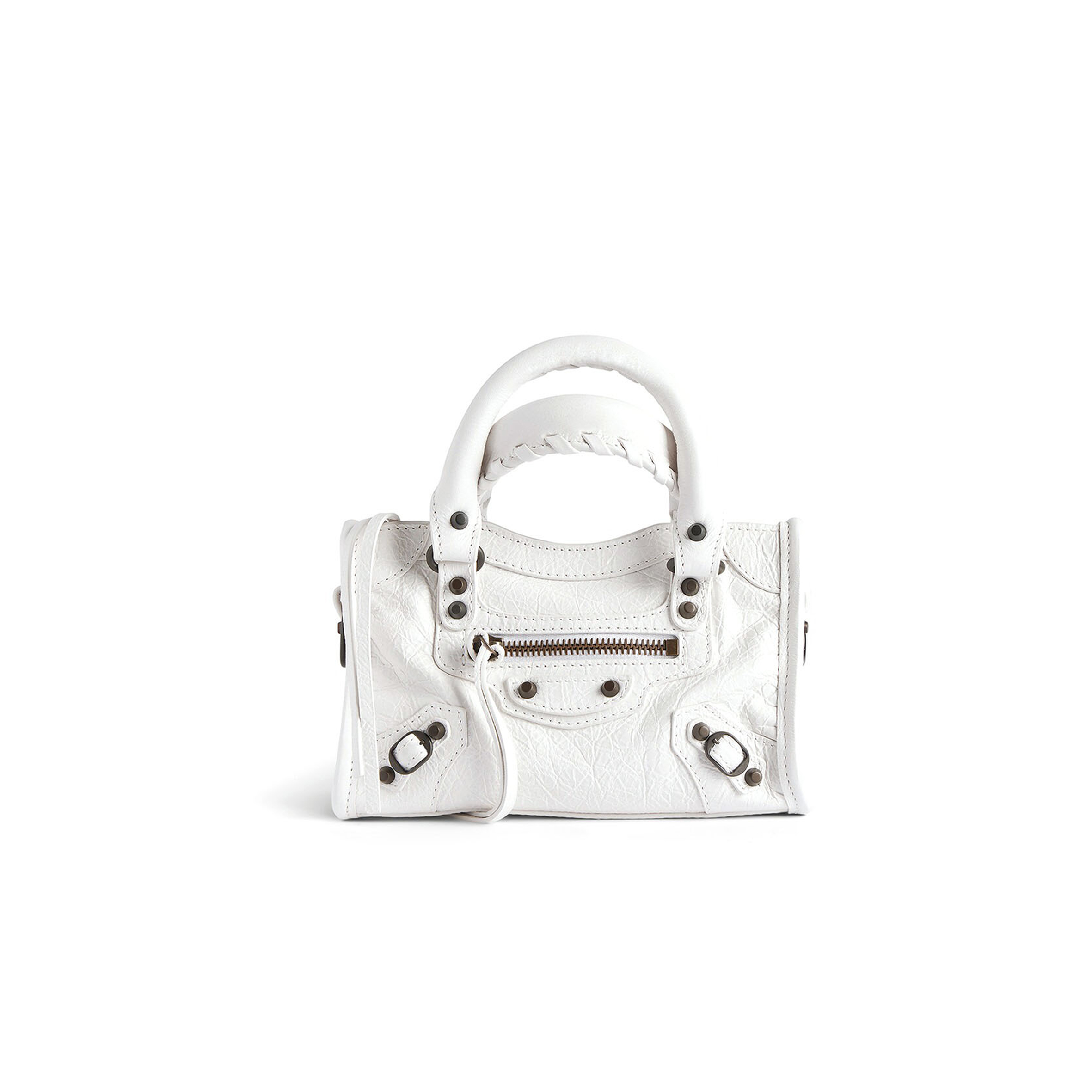 BALENCIAGA WOMEN'S LE CITY BAG NANO 8196712ABEK9104 (18.5*12*7cm)